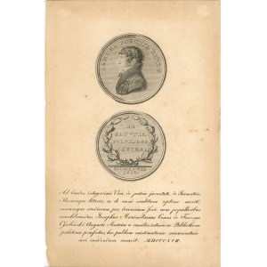 Linde Samuel Bogumił - Médaille, 1817.