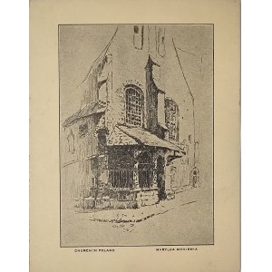 Modrzejewska Felicja - Carte de vœux de Noël signée par Felicja Modrzejewska, épouse de Rudolf, fils d'Helena Modrzejewska.