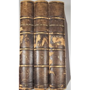 Czechowski Aleksander - Historya XIX stulecia. Dzieje polityki, literatury, sztuki, nauki, przemysłu i t. p., opracowane na podstawie najnowszych badań i objaśnione licznemi ilustracyami. Pod red. ... T. 1-3. Warszawa 1901-1902 Nakł. Gazety Pol..