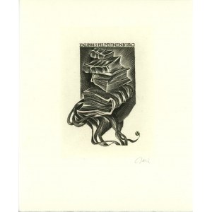 Jakubowski Wojciech - Exlibris P.J.J. Peijnenburg. 1986 r.
