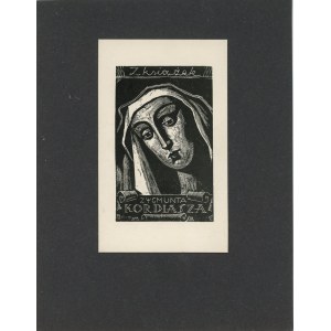 Cieslewski Tadeusz, son - Exlibris: From the books of Zygmunt Kordias. 1942 r.