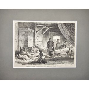 Insurrection de janvier - Hôpital du château de Vodka, 1863.