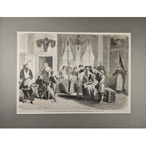 Insurrection de janvier - Les femmes polonaises se réunissent chez la comtesse D...,1863.