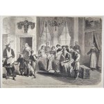 Insurrection de janvier - Les femmes polonaises se réunissent chez la comtesse D...,1863.