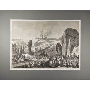 Insurrection de janvier - Troupe Padlewski à Pieskowa Skała, 1863.