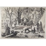 Insurrection de janvier - Camp du colonel Spyrowski, 1863.