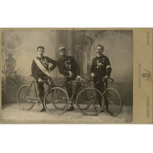 Krakow, Sebald J. - Cyclistes, vers 1900.