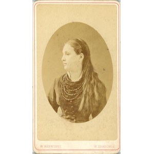 Kraków, Rzewuski W. - Femme, vers 1870.