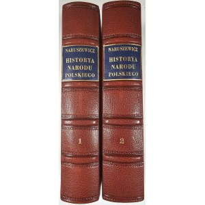 Naruszewicz Adam - Historya narodu polskiego. T. 1-4[z 6] Wydanie Kazimeirza J. Turowskiego (według wyd. Gröllowskiego). Kraków 1859-1860 Nakł. Wyd. Biblioteki Polskiej.
