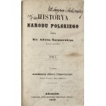 Naruszewicz Adam - Historya narodu polskiego. T. 1-4[z 6] Wydanie Kazimeirza J. Turowskiego (według wyd. Gröllowskiego). Kraków 1859-1860 Nakł. Wyd. Biblioteki Polskiej.