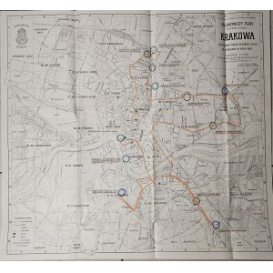 Le dernier plan de la table de la royauté de la ville de Cracovie, 1916.