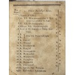 Taryffa domów miasta stołecznego Warszawy. W Warszawie 1825 W Drukarni Józefa Pukszty.