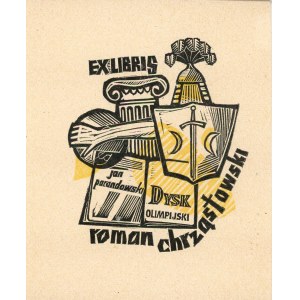 Grabowski Edward - Exlibris Roman Chrząstowski. 1965 r.