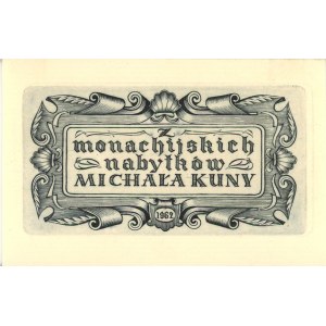 Jóźwiak Teofil - Exlibris: Z monachijskich nabytków Michała Kuny. 1962 r.
