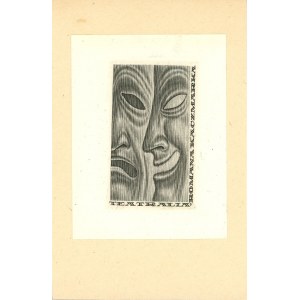 Jóźwiak Teofil - Exlibris Teatralia Romana Kaczmarka. 1966 r.