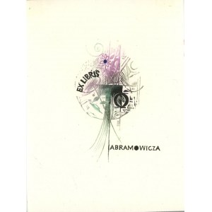 Kalczynska Alina - Abramovich's Exlibris. 1968 r.