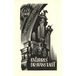 Kuczyński Edward - Exlibris dr Hans Laut. 1957 r.