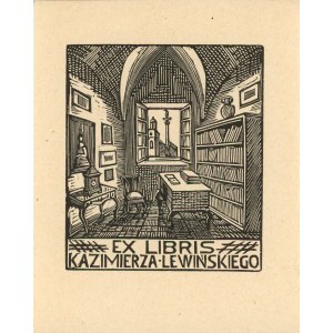 Wiszniewski Kazimierz - Exlibris Kazimierza Lewińskiego. 1960 r.