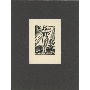 Wiszniewski Kazimierz - Exlibris Jerzego Banacha. 1945 r.