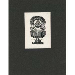 Wróblewska Krystyna - Exlibris Krystyny Marii Łuczkiewicz.