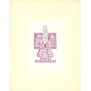 Stańda Jan - Exlibris Janiny Romańskiej. 1964 r.