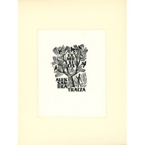 Stańda Jan - Exlibris Ex Musicis Aleksandra Tracza. 1969 r.
