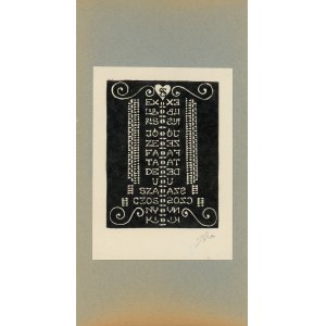 Szczepańczyk Adam - Exlibris Józefa Tadeusza Czosnyki. 1981 r.