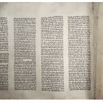 Torah [II] - the Pentateuch of Moses in Hebrew. Ca. 1800 r.