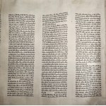 Torah [II] - the Pentateuch of Moses in Hebrew. Ca. 1800 r.