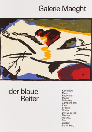 Wassily KANDINSKY (1866-1944), Der Blaue Reiter, 1962