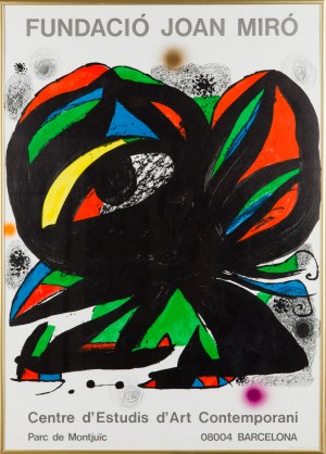 Joan MIRÓ (1893-1983), Fundació Joan Miró. Inaugració, 1975