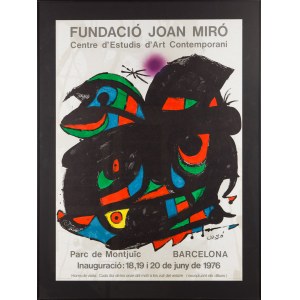 Joan MIRÓ (1893-1983), Fundació Joan Miró. Inaugració, 1976