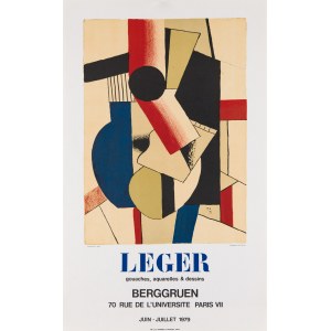 Fernand LÉGER (1881-1955), Gvaše, akvarely a kresby I, 1979