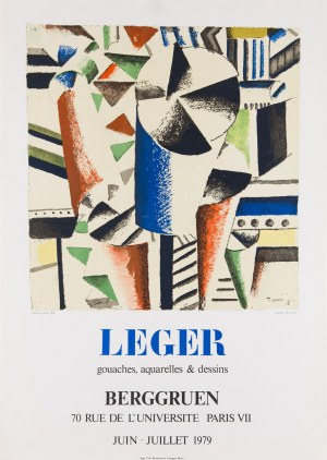 Fernand LÉGER (1881-1955), Gouaches, aquarelles & dessins II, 1979