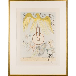 Salvador DALI (1904-1989), Light bulb, from the series Hommage A Leonardo Da Vinci, 1979.