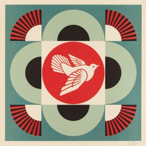 Shepard FAIREY pseud. OBEY (ur. 1970), Dove Geometric, 2023