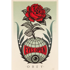 Shepard FAIREY alias OBEY (nar. 1970), Eyes Open, 2023