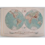 [Atlas] Kozenna B., Atlas Geograficzny dla szkół średnich. 1912, wyd.II.