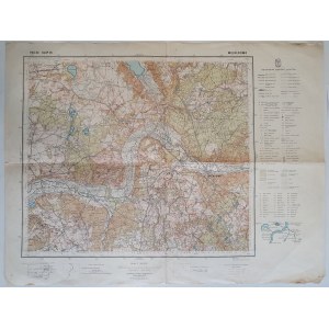 Wejherowo, WIG, 1937, skala 1:100 000