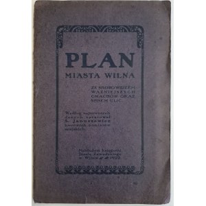 [Wilno] Plan Miasta Wilna - 1922. S. Januszkiewicz