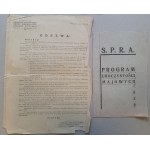 [Archiwum] Zrzeszenie B. Wychowanków SPRA i inne, lata 1930-33 [Pałucki W.]