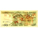 PRL, 50 zlotys 9.05.1975, MODÈLE, n° 1594, série A