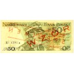 PRL, 50 zloty 9.05.1975, MODEL, No. 1594, series A
