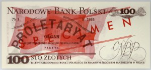PRL, 100 złotych 17.05.1976, WZÓR, No. 0596, seria AK