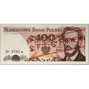 PRL, 100 zloty 17.05.1976, MODEL, n° 0792, série AM