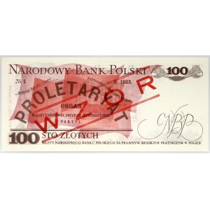 PRL, 100 Zloty 17.05.1976, MODELL, Nr. 0792, Serie AM