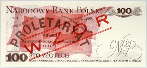 PRL, 100 zlotých 17.05.1976, MODEL, č. 0792, série AM