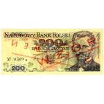 PRL, 200 złotych 1.06.1979, WZÓR, No. 0509, seria AS