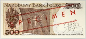PRL, 500 zloty 1.06.1979, MODÈLE, n° 0903, série AZ