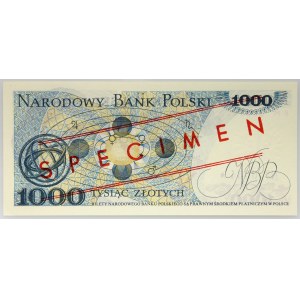PRL, 1000 zloty 1.06.1979, MODEL, n° 0634, série BM